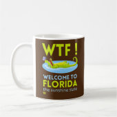 Mug "BIENVENUE EN FLORIDE" drôle     (Gauche)