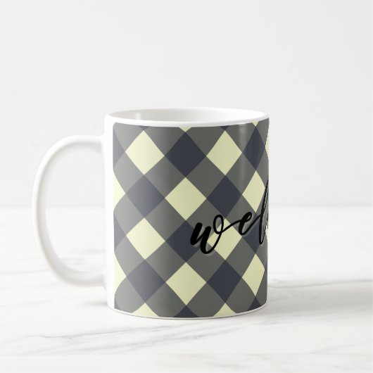 MUG BIENVENUE - EN VICHY (Gauche)