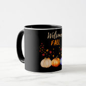 MUG BIENVENUE FALL VIBES (Devant gauche)