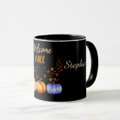 MUG BIENVENUE FALL VIBES (Devant droit)