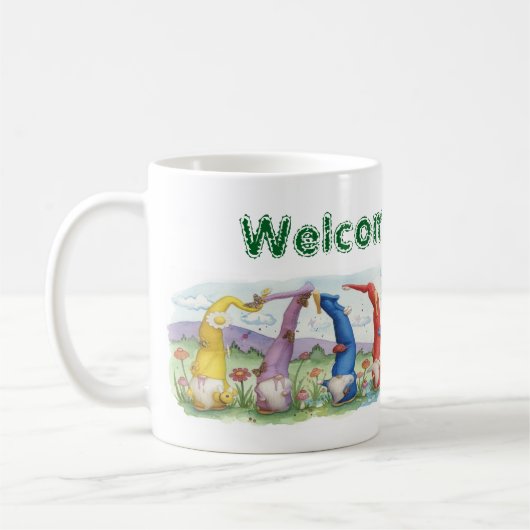 Mug Bienvenue Gnome (Gauche)