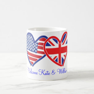 Mug Bienvenue Kate & William/ Mariage royal