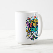 Mug Bienvenue Retour à l'école Fun Art Design (Devant droit)