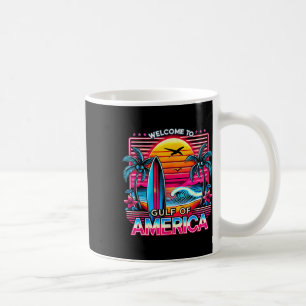 Mug Bienvenue Sur Gulf Of Us America Vintage Beach Haw