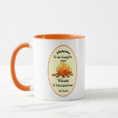 Mug Bienvenue sur la citation de Cabine Friends Marshm (Gauche)