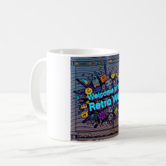 Mug Bienvenue sur le web rétro