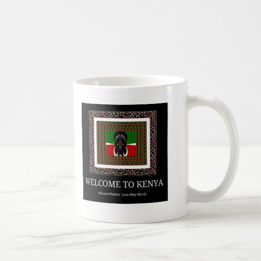 Mug Bienvenue sur Magical Kenya : Hakuna Matata (Droite)