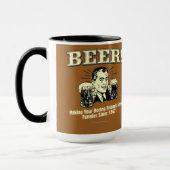 Mug Bière : Aider Les Amis Semblent Plus Amusants (Gauche)