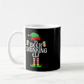 Mug Bière Boire Elf Correspondant Famille Groupe Noël (Gauche)