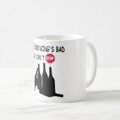Mug Bière drôle (Devant droit)
