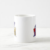 Mug Bière potable de requin drôle (Centre)