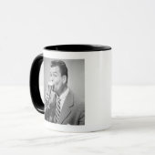 Mug Bière potable d'homme d'affaires (Devant gauche)