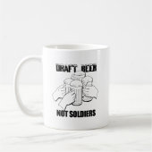 MUG BIÈRE PRESSURISÉE. PAS DE SOLDATS. (Gauche)