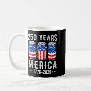 Mug Bières 250 Ans d'Amérique Drapeau Américain 4 Juil