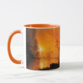 Mug Bierstadt - Coucher de soleil dans les Rocheuses (Gauche)