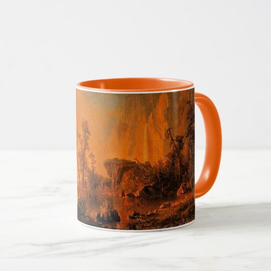Mug Bierstadt - Coucher de soleil dans les Rocheuses (Devant droit)