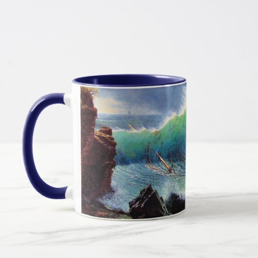 Mug Bierstadt - La Côte de la Mer Turquoise (Gauche)