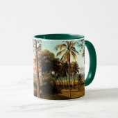 Mug Bierstadt - Scène Floride, peinture d'art, (Devant droit)