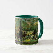 Mug Bierstadt - Sierra Nevada Montagnes, art (Devant droit)