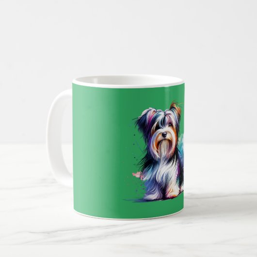 Mug Biewer Terrier Chien (Devant gauche)