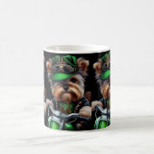 Mug Biewer Terrier Chien Conduite Vélo St. Patrick's D (Centre)