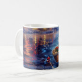 Mug Biewer Terrier Noël Festif Voyage (Devant gauche)