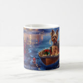 Mug Biewer Terrier Noël Festif Voyage (Centre)