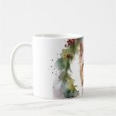 Mug Biewer Terrier Noël Wreath Festive Pup (Gauche)