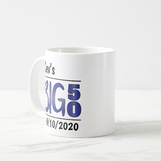 Mug "Big 50" (Devant gauche)