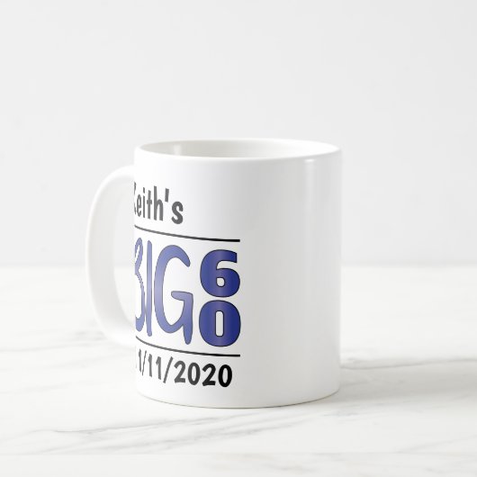 Mug "Big 60" (Devant gauche)