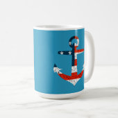 Mug Big American Flag Ancre (Devant droit)