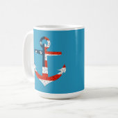Mug Big American Flag Ancre (Devant gauche)