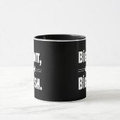 Mug Big Bait Big Fish Funny Fishing (Centre)