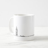 Mug Big Ben London Mug, Big Ben Mug, London Don (Devant gauche)