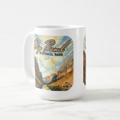 Mug Big Bend National Park Texas Desert Retro (Devant gauche)