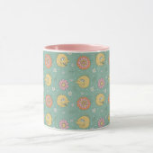 Mug Big Bird | Good Vibes Floral Pattern (Centre)