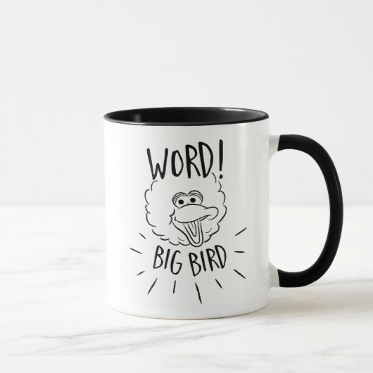 Mug Big Bird Skate Logo - Word! Big Bird (Droite)