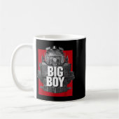 Mug Big Boy 4014 Clic Steam Engine Retro Locomotive Ra (Gauche)