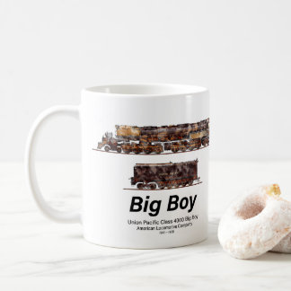 Mug Big Boy Train à vapeur Vintage Locomotive américai