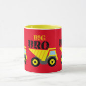 Mug Big Bro Construction Camion à vidange jaune (Centre)