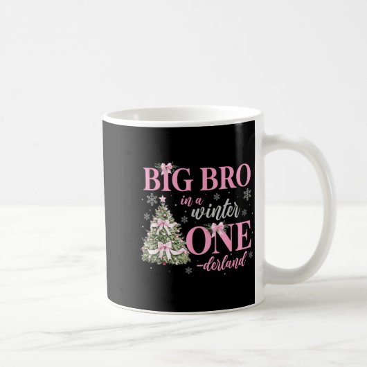 Mug Big Bro In A Winter Onederland Birthday Girl Chris (Droite)