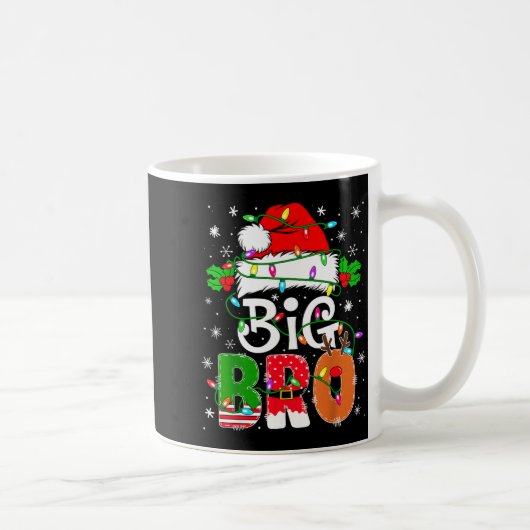 Mug Big Bro Santa New Sibling Brother Announcement Xma (Droite)