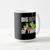 Mug Big Brother De Twins Dinosaur Dino (Devant droit)