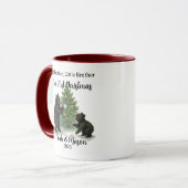 Mug Big Brother Little Brother Bear Custom Christmas (Devant gauche)