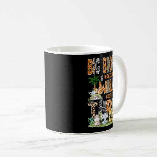 Mug Big Brother Of The Wild & Three 3rd Birthday S (Devant droit)