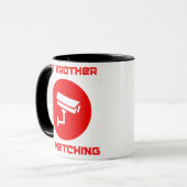 Mug Big Brother regarde 1984 ingsoc (Devant gauche)