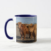 Mug Big Brown Highland Cows (Gauche)