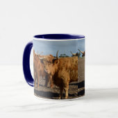 Mug Big Brown Highland Cows (Devant gauche)