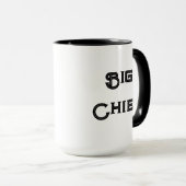 Mug "Big Chief" original art (Devant droit)