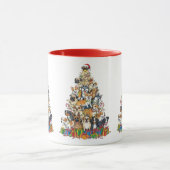 Mug Big Christmas Dog Tree – Festive Pup (Centre)